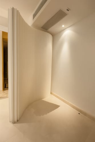 Customer photo review of 【可客製化】風琴紙牆 輕隔間 屏風