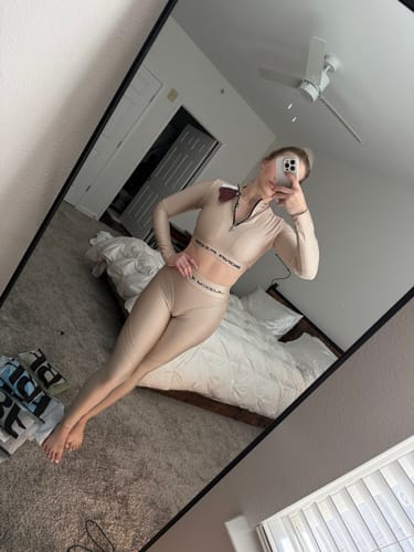 Customer photo review of Workout Top Juicy Nude