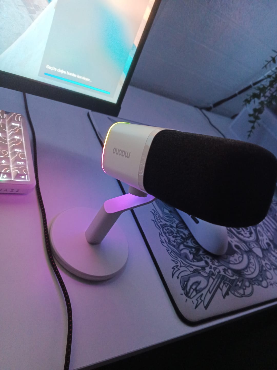 Customer photo review of Maono PD100X Dinamik Mikrofon