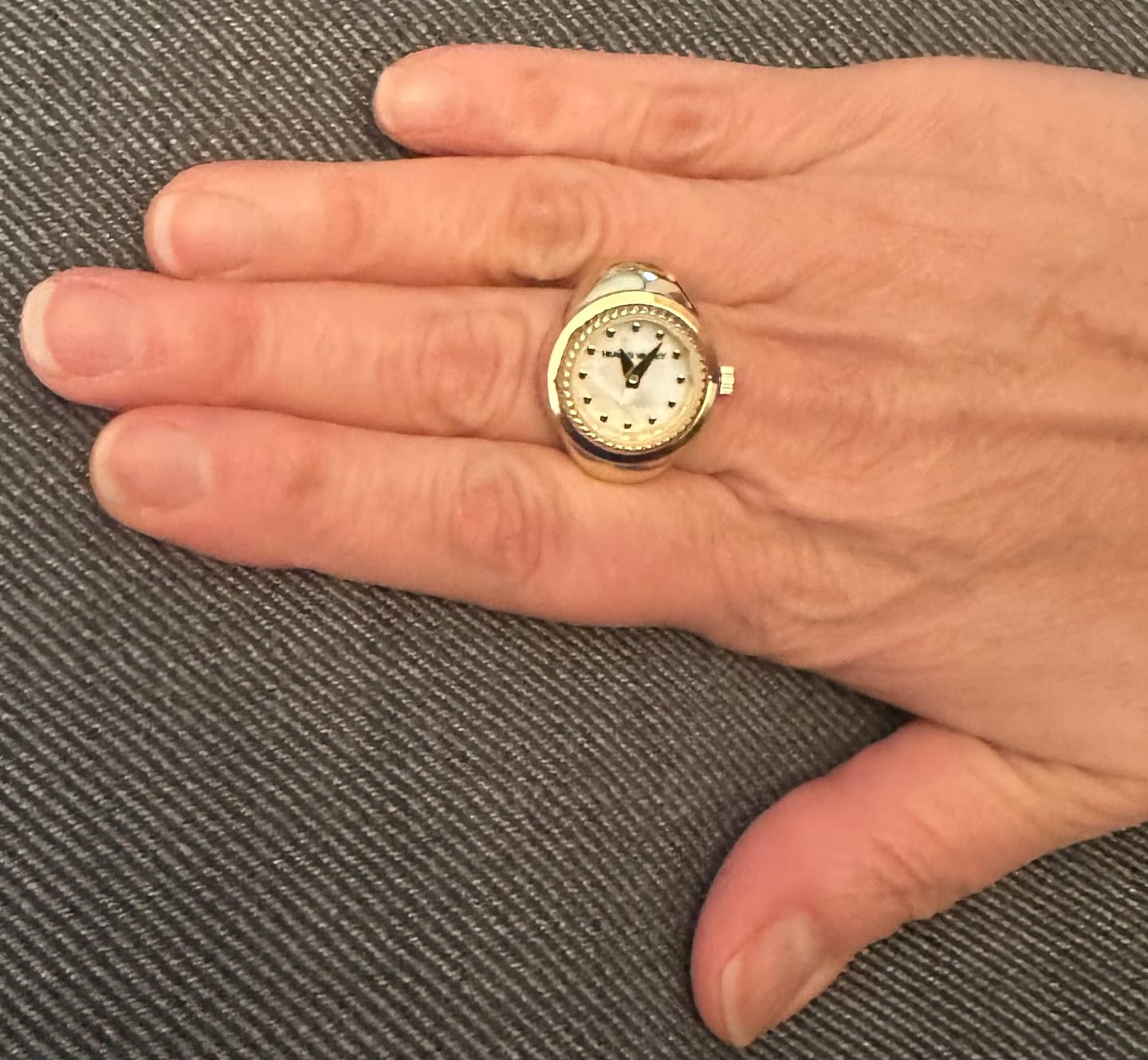Customer photo review of Vivienne Watch Ring