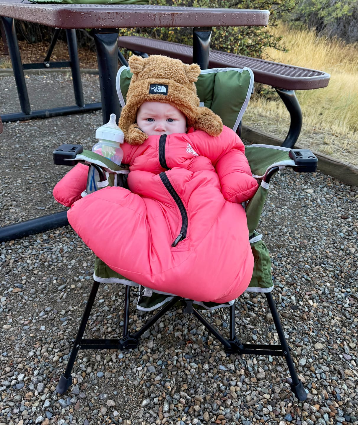 Customer photo review of Little Mo Baby Sleeping Bag (6-18 months)