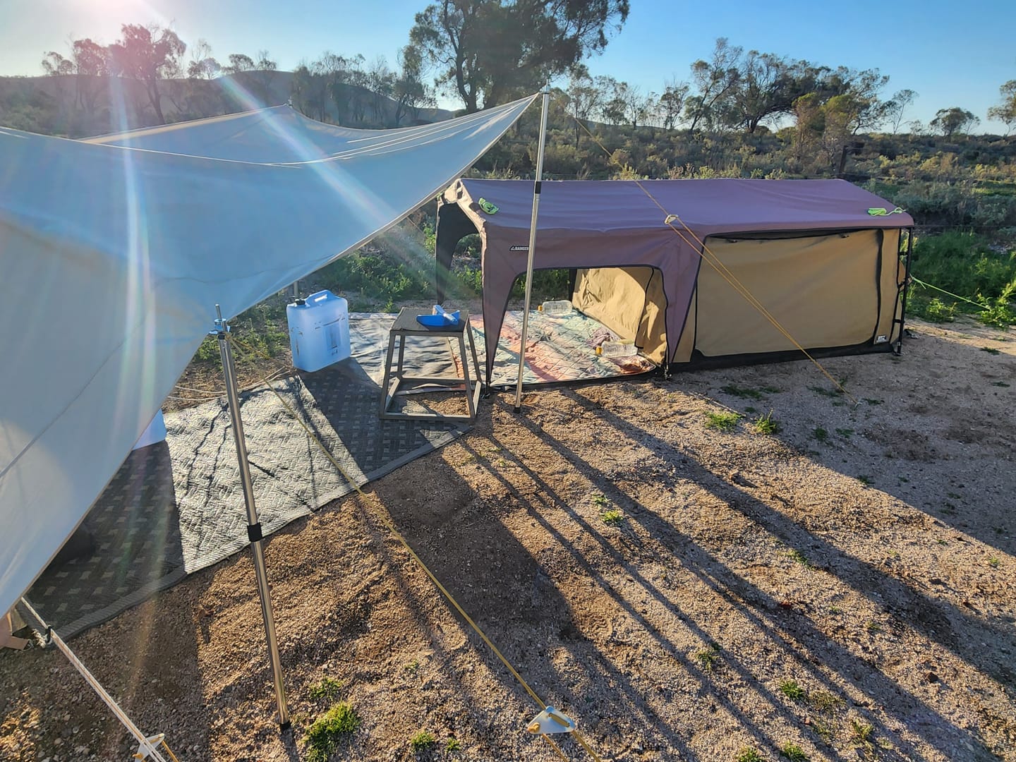 Customer photo review of Rainger Touring 1550 Awning Swag - RT4 Sandstorm - Pre Order (LATE FEB 2025) $899