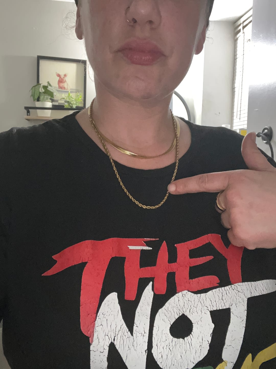 Customer photo review of Coco Rope Necklace