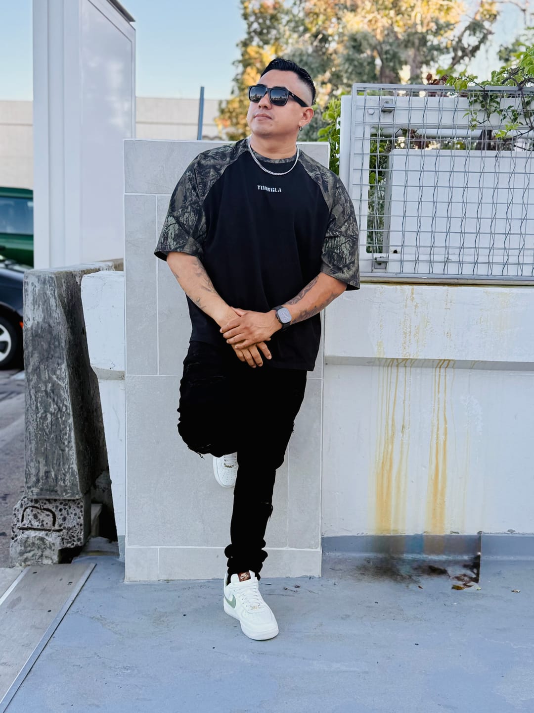 Customer photo review of 4139 - Oversized Baseball Tees