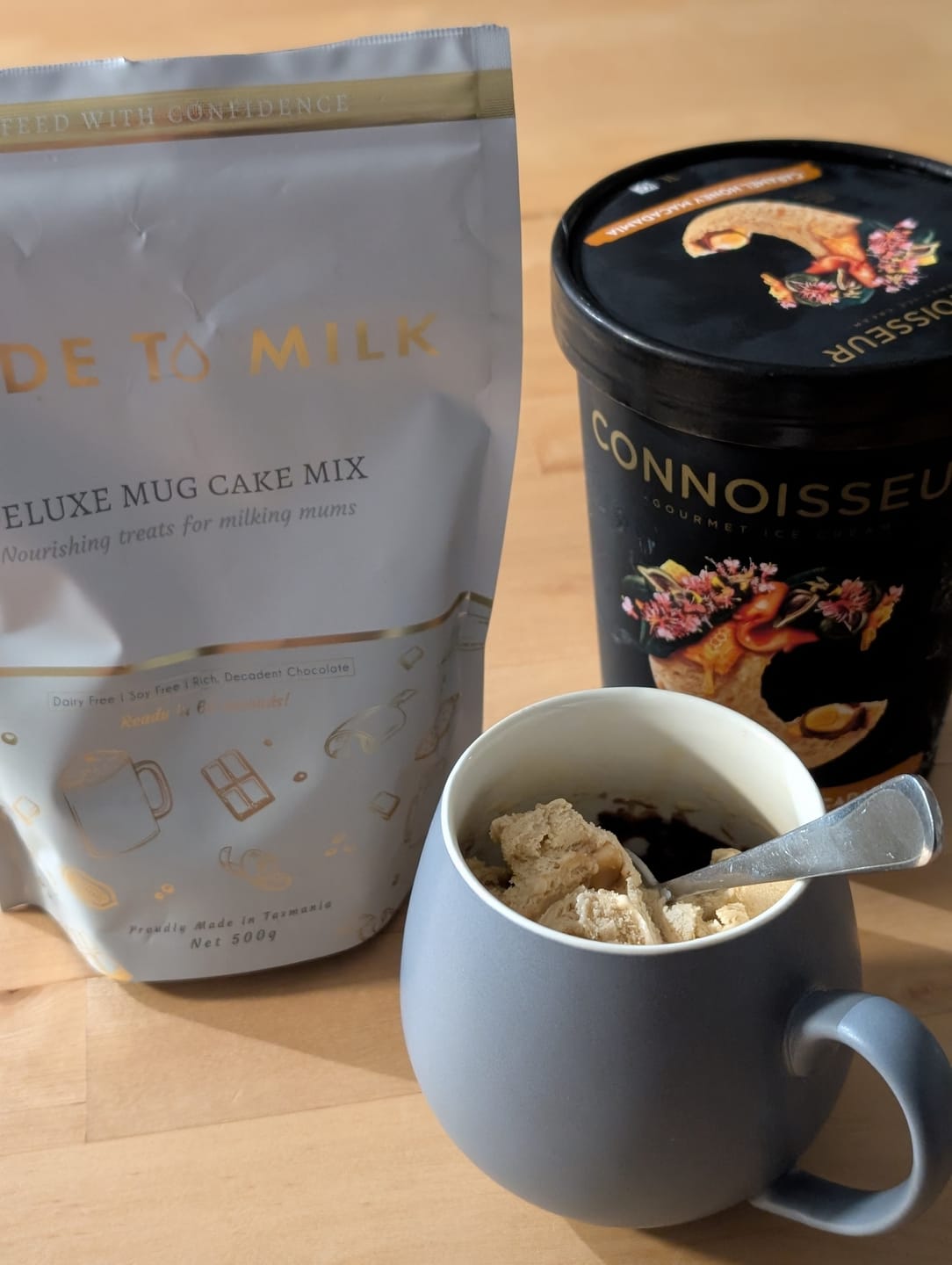 Customer photo review of Chocolate Mug Cake Mix - 500g/10 SERVES