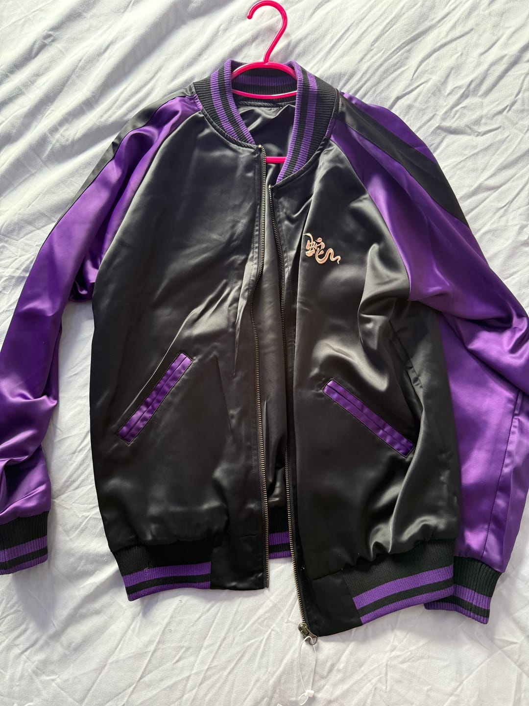 Customer photo review of Violet Viper Sukajan Jacket