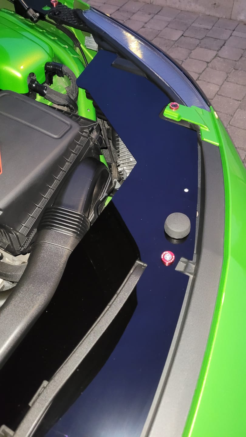 Customer photo review of Proform Mk4.5 Focus Slam Panel End Covers (Plastic Finishes)
