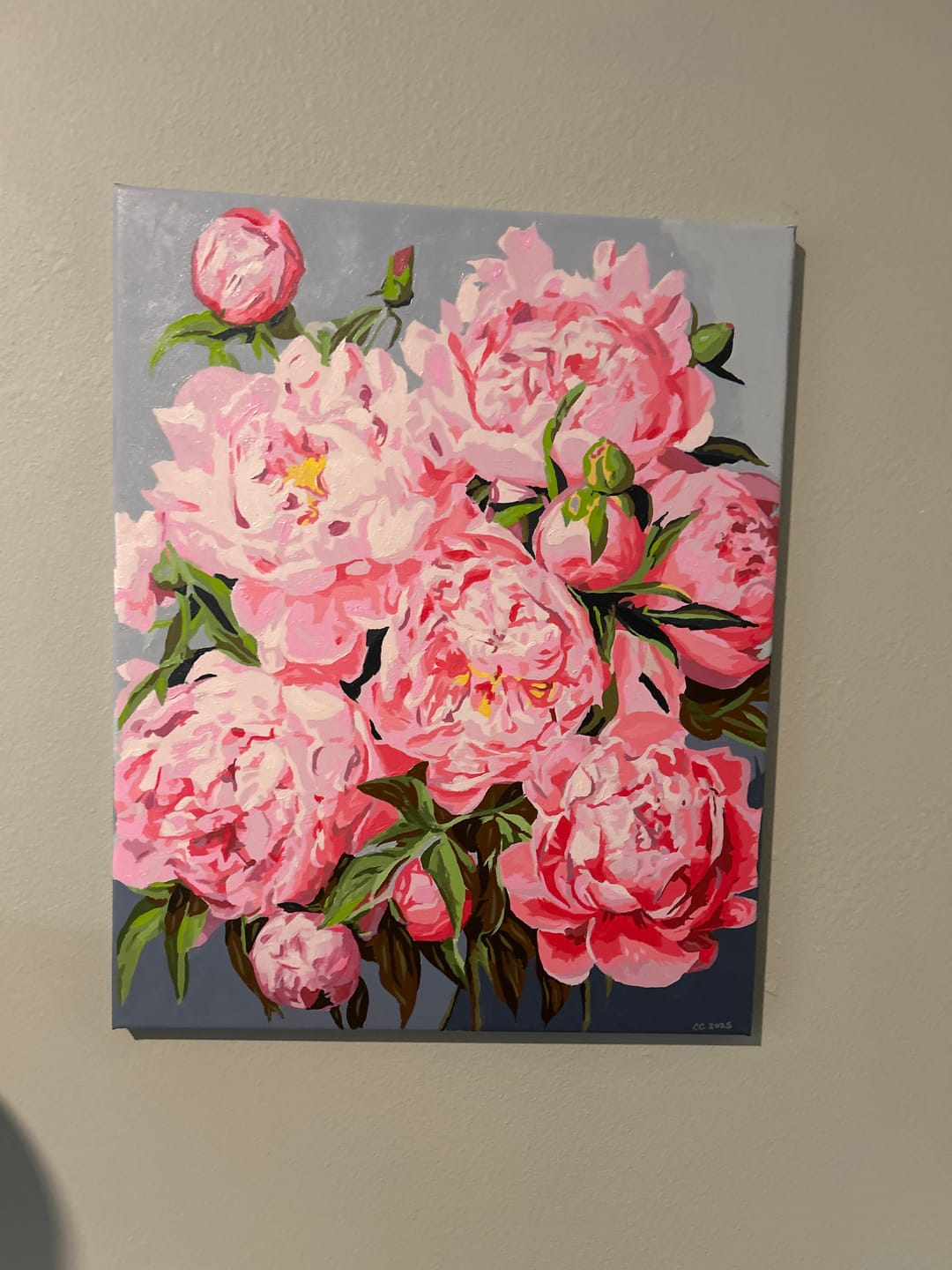 Customer photo review of Pink Peony Perfection