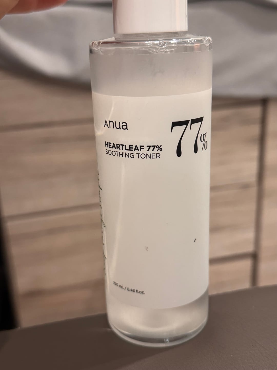 Customer photo review of Nomierinošs toniks Anua Heartleaf 77% Soothing Toner
