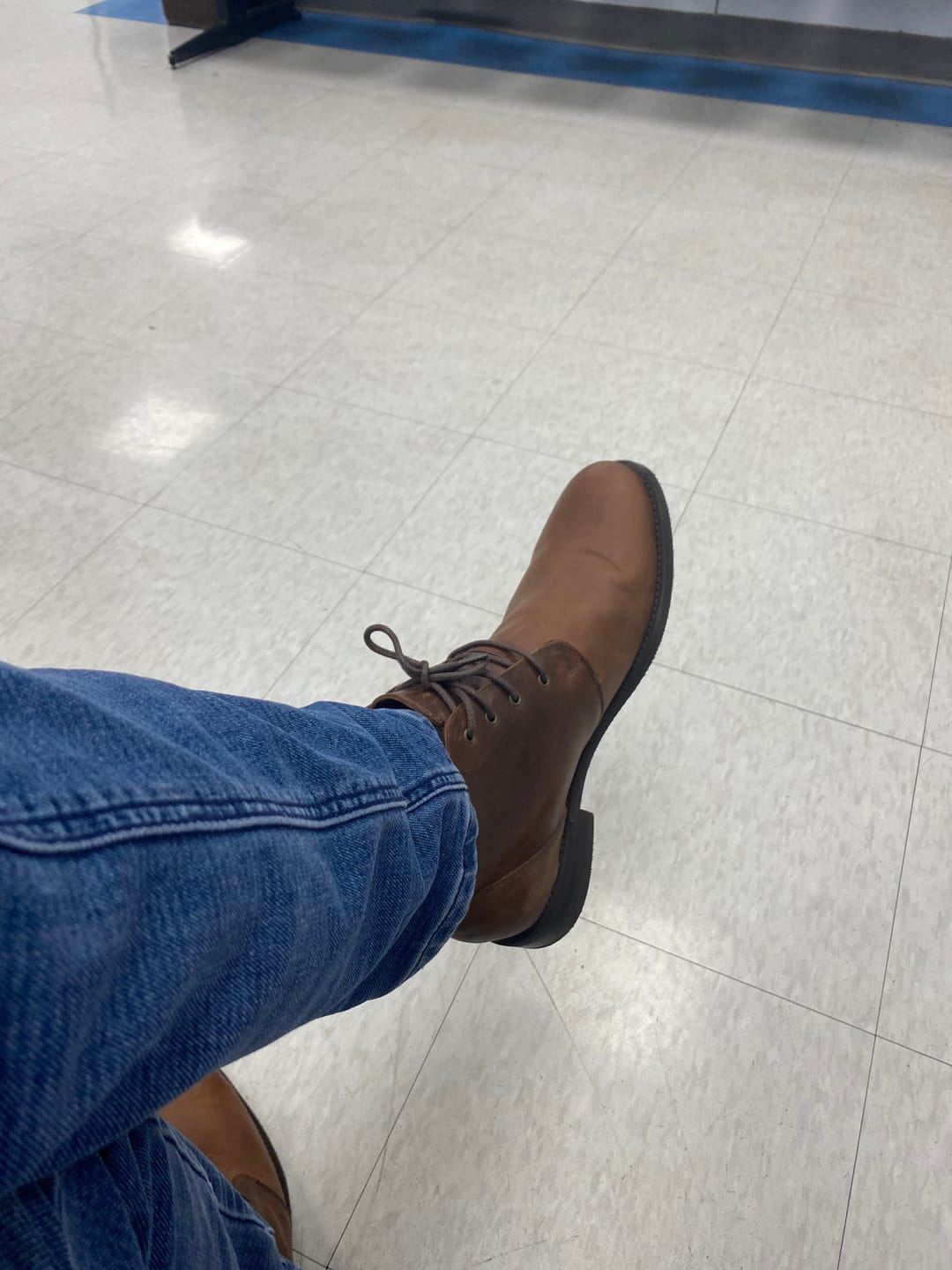 Customer photo review of Botín Hombre Sanhattan Moca