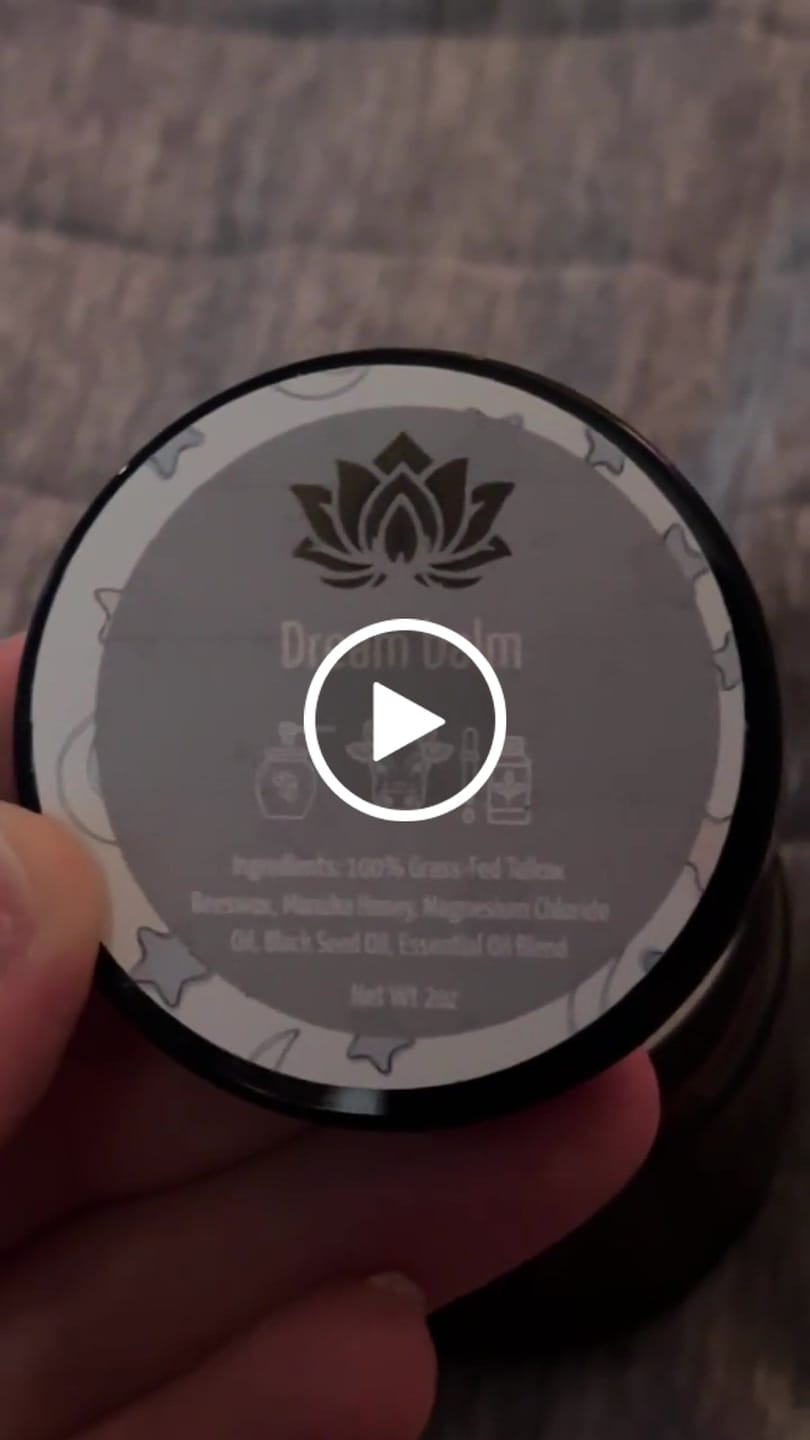 Customer video review of *NEW* Dream Balm