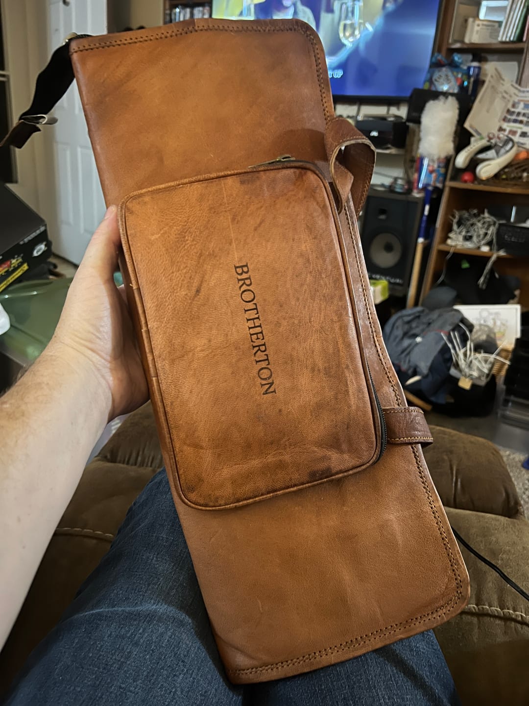Customer photo review of Monogramming Leather Bags Fees