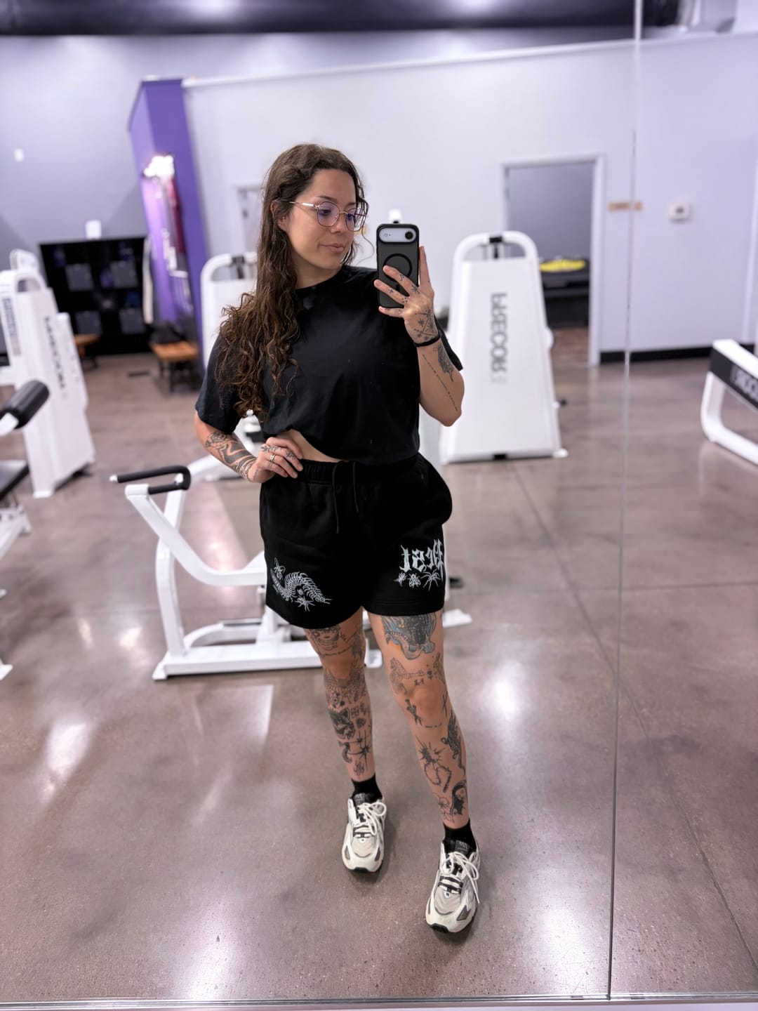 Customer photo review of Pest Relaxed Track Shorts