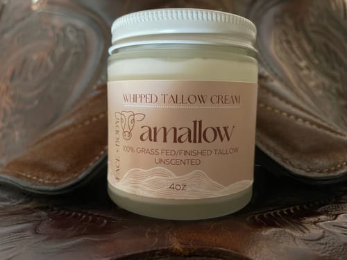 Customer photo review of Whipped Tallow Cream - Unscented