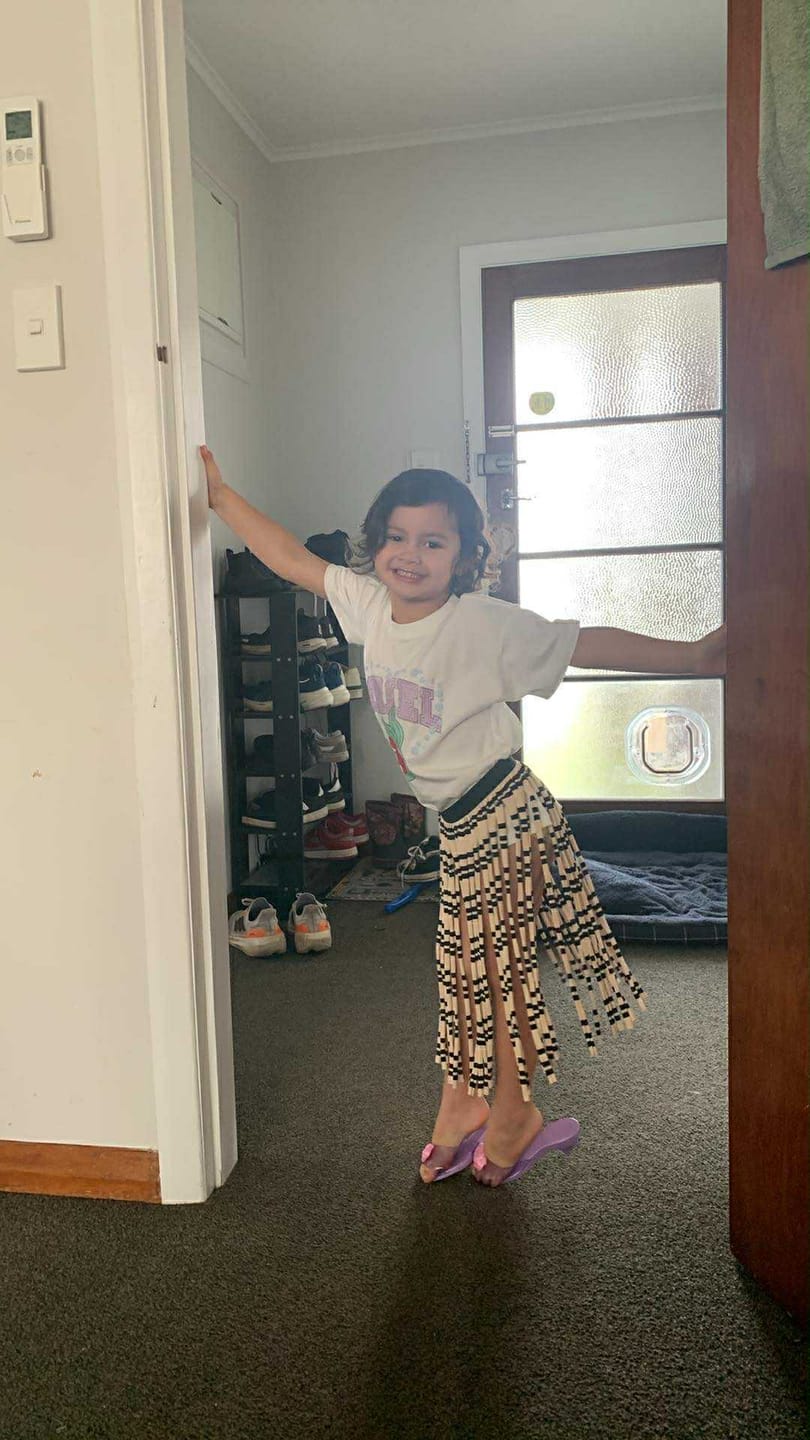 Customer photo review of Kapa Haka Piupiu for Girls and Boys to Mens
