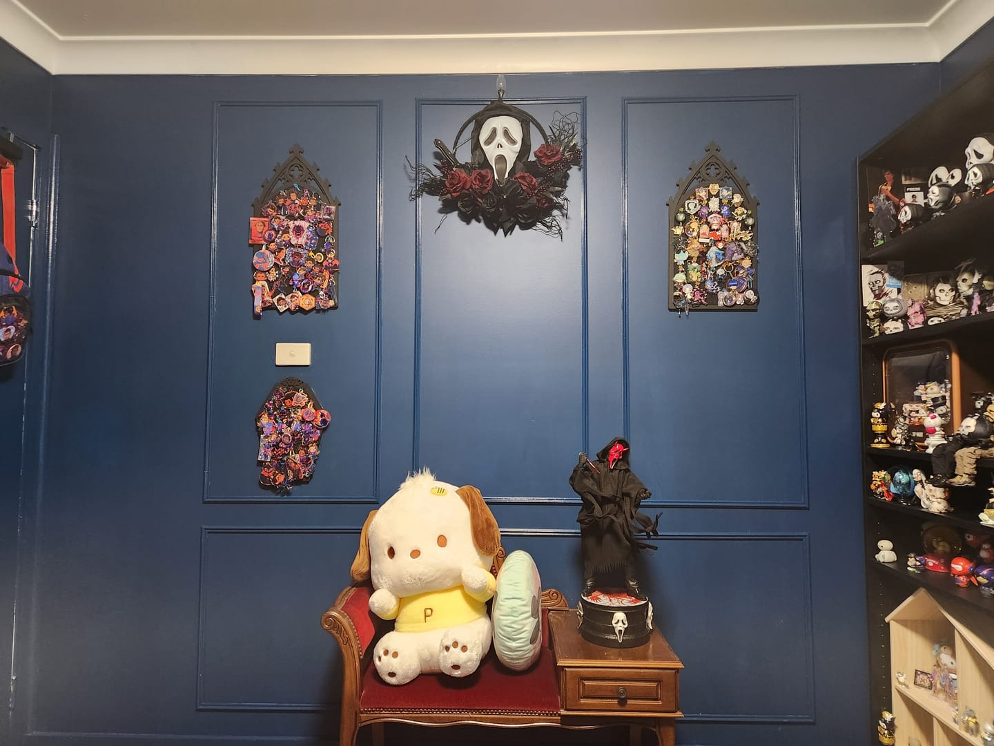 Customer photo review of Gothic Cathedral Enamel Pin Board - XL Size