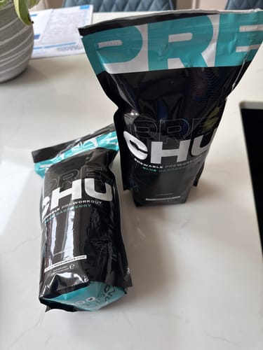 Customer photo review of PRE|CHU BLUE RASPBERRY