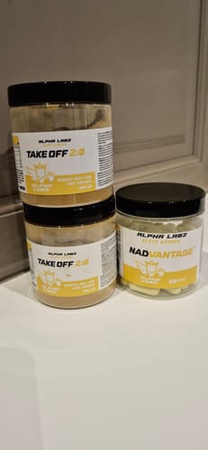 Customer photo review of Alpha Labz - Take Off 2.0 (1 Take Off 100g acheté = 1 Take Off 100g  offert)