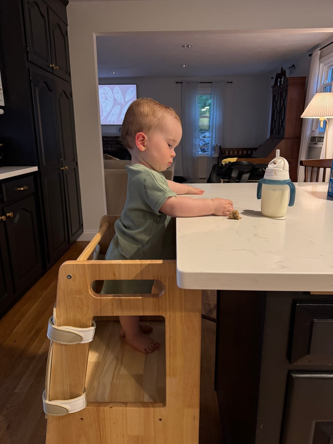 Customer photo review of HARPPA Nordo | Toddler Kitchen Tower