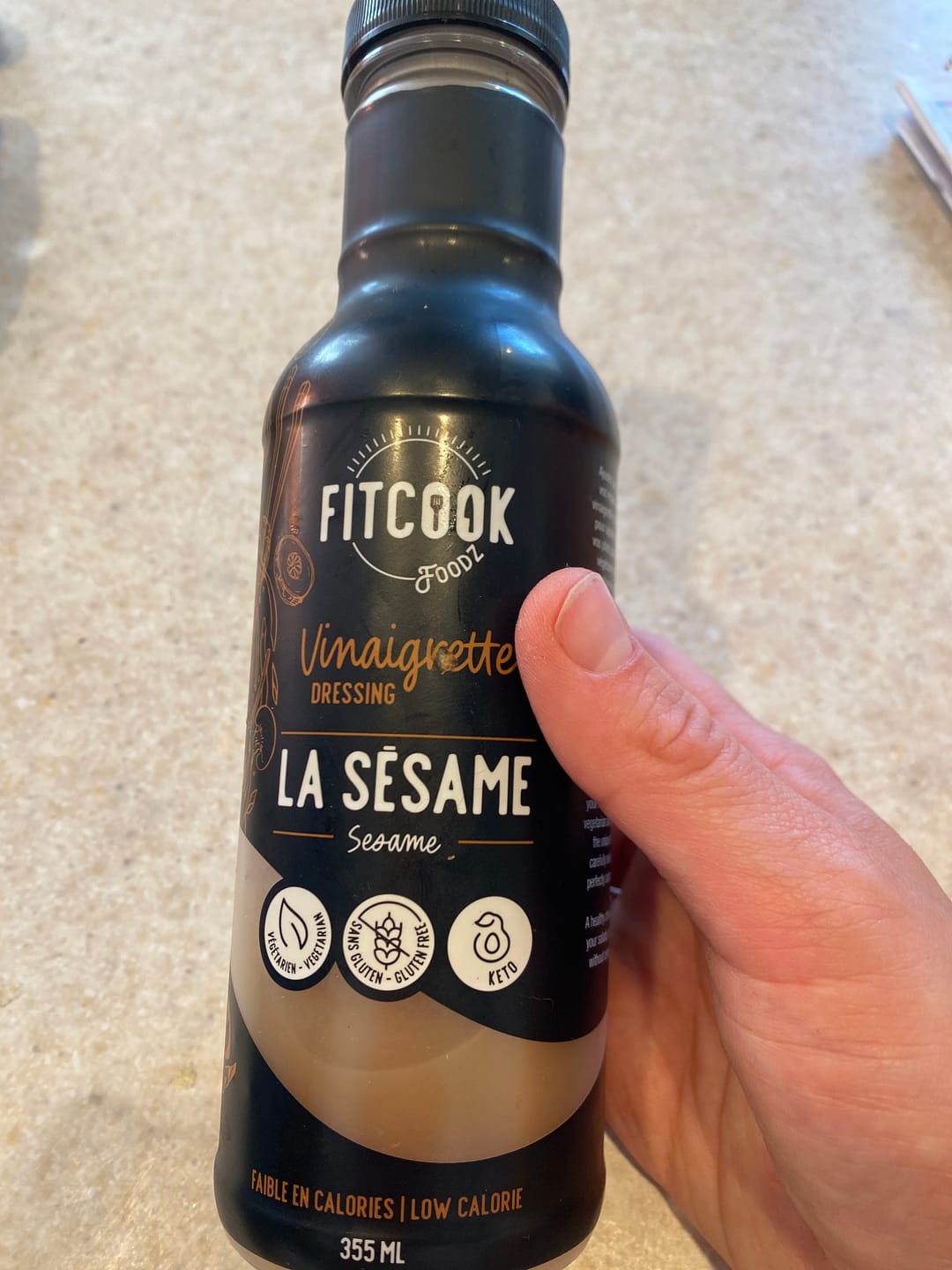 Customer photo review of Fitcook Foodz - Vinaigrette 355ml