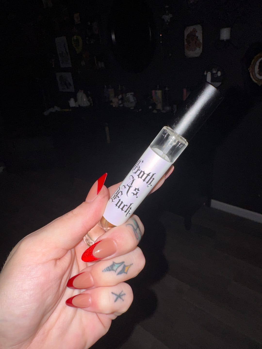 Customer photo review of Goth as Fuck