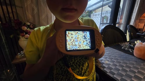 Customer photo review of Edubini Abenteuer-Mikroskop für Kinder