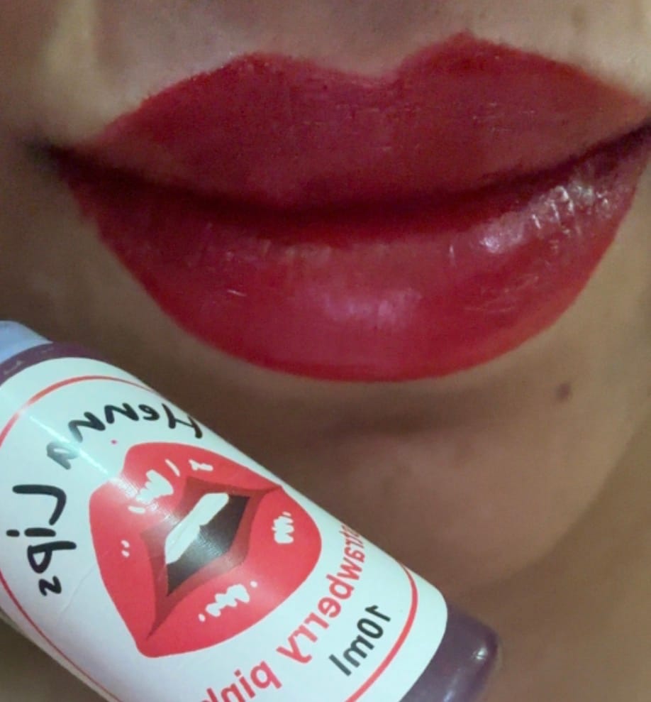 Customer photo review of Henna Pink Lips -10 ml