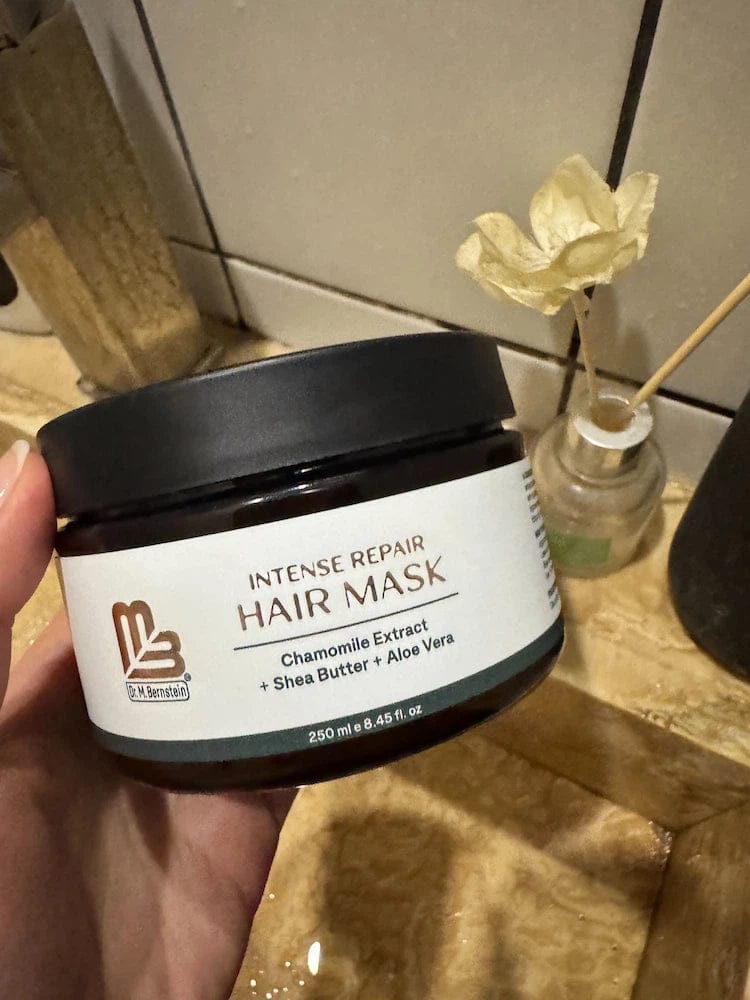 Customer photo review of Intense Repair Hair Mask