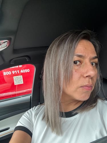 Customer photo review of Duo Platinum - Platina el cabello al instante- JEHESMIPA