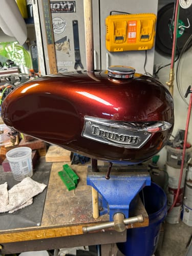 Customer photo review of Molten Merlot Spray Can