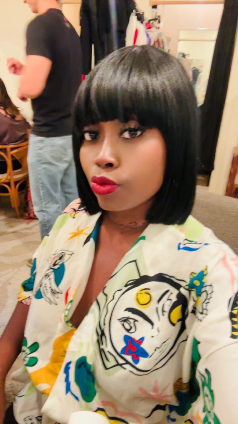 Customer photo review of Model Model Clean Cap Protectif Style Full Wig - NUMBER 17