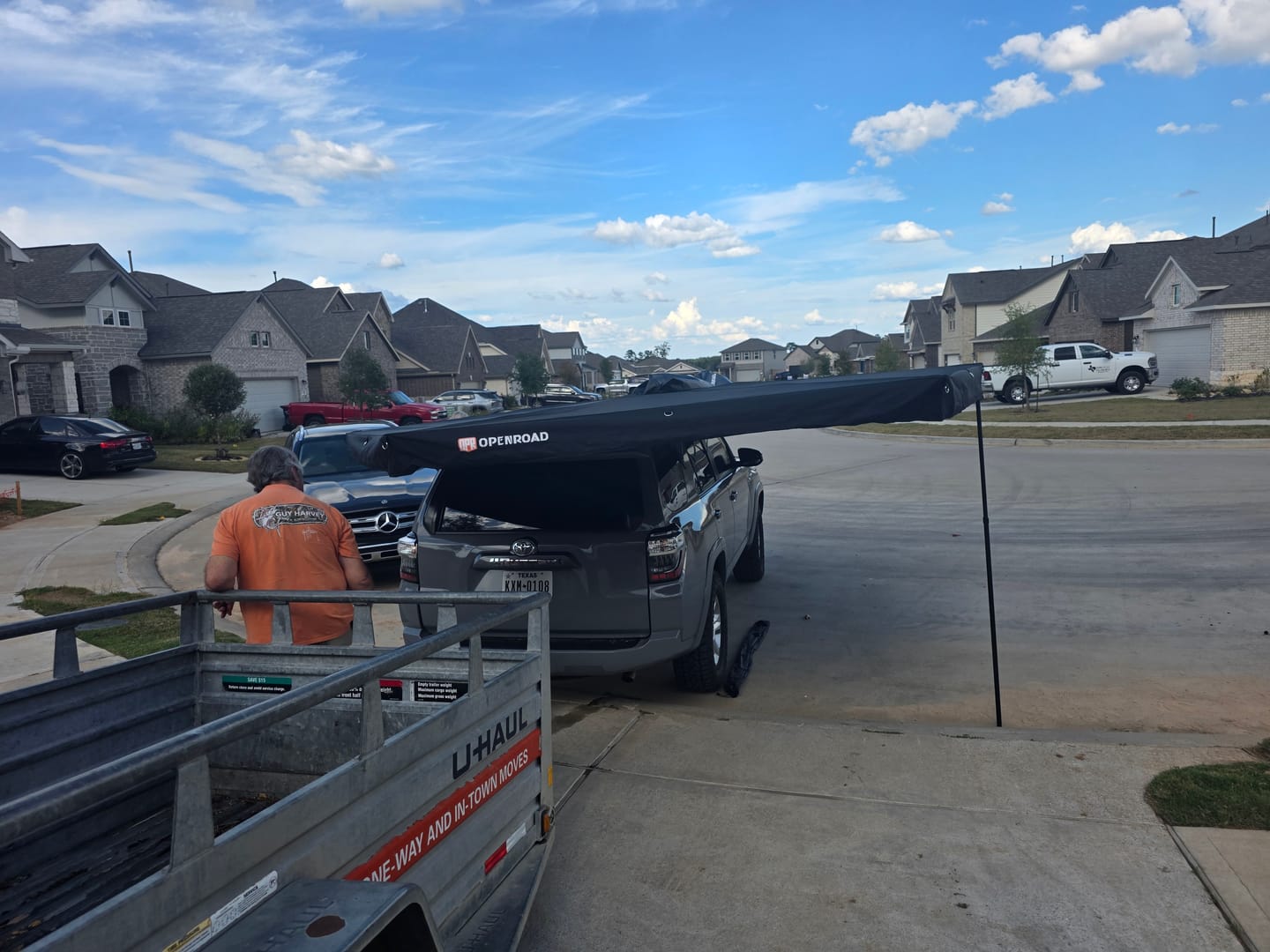 Customer photo review of OPENROAD 270 Degree Awning XL