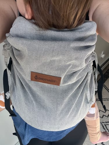 Customer photo review of Silver Toddler DidyFix by Didymos