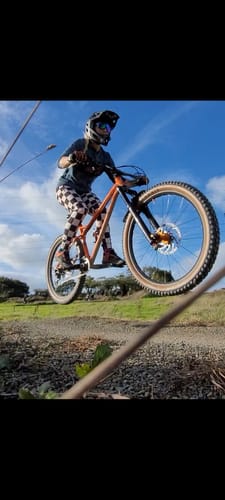 Customer photo review of Timeless | Trail Trouser | Vintage Cheq