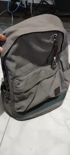 Customer photo review of Sac à Dos en Toile Canvas