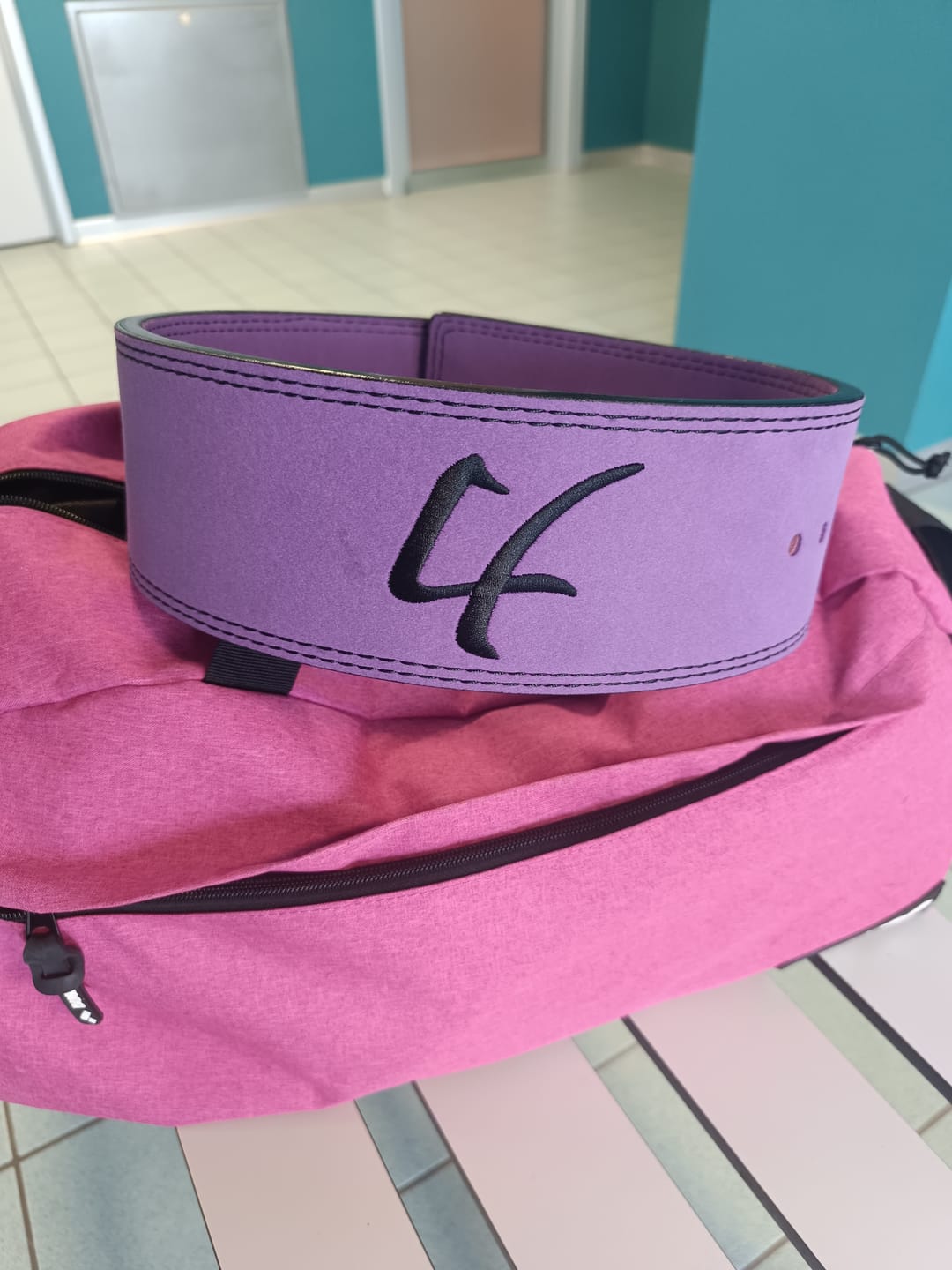 Customer photo review of Purple Lever Belt, 10mm - IPF Approved