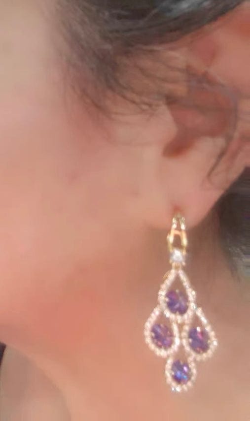 Customer photo review of Avalon Earrings