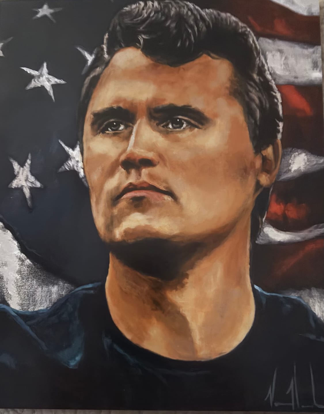Customer photo review of (PRE-ORDER) Charlie Kirk - The American Martyr