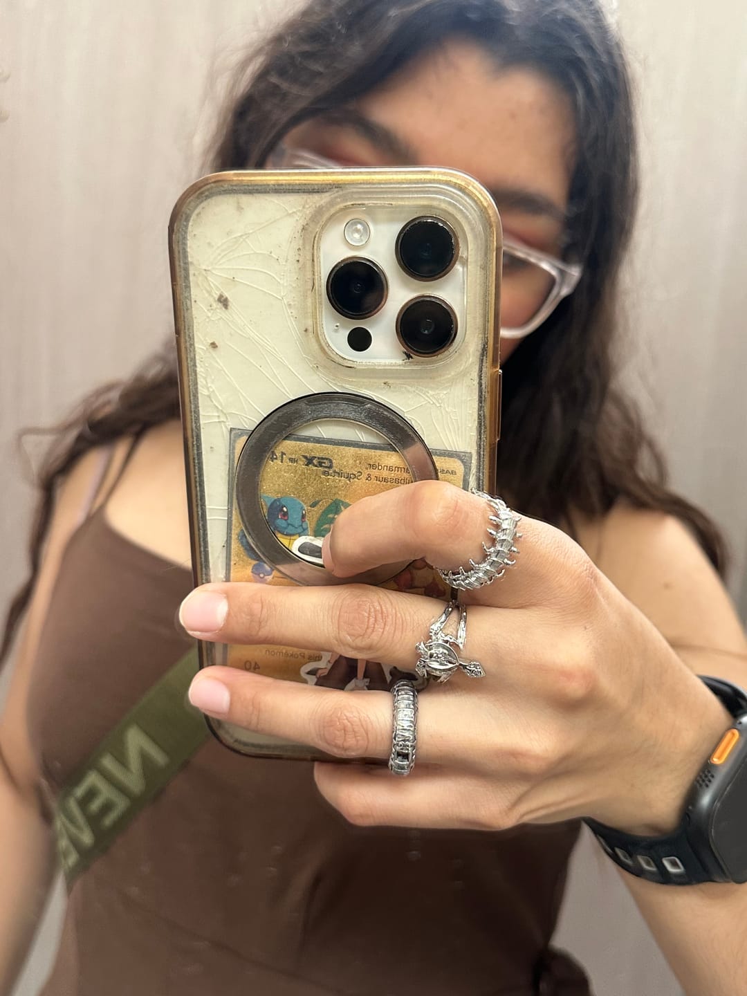 Customer photo review of TRIBAL CROSS RING