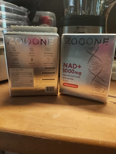 Customer photo review of NAD+ Berry Flavor Drink Mix Cata Nutra®