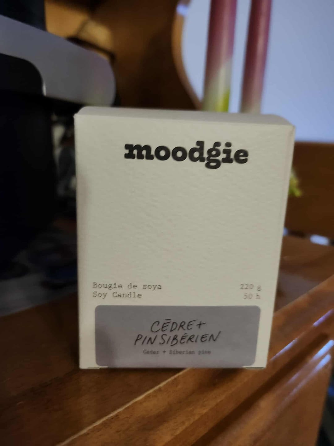 Customer photo review of Bougie - Cèdre + Pin sibérien