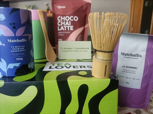 Customer photo review of Té Matcha Premium Arándanos