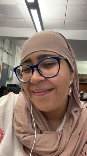 Customer photo review of Jersey Bamboo Multi-Way Hijab