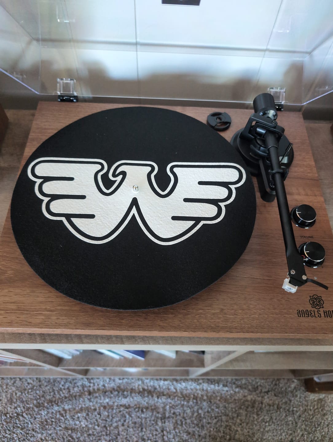 Customer photo review of Waylon Jennings Flying W Slipmat