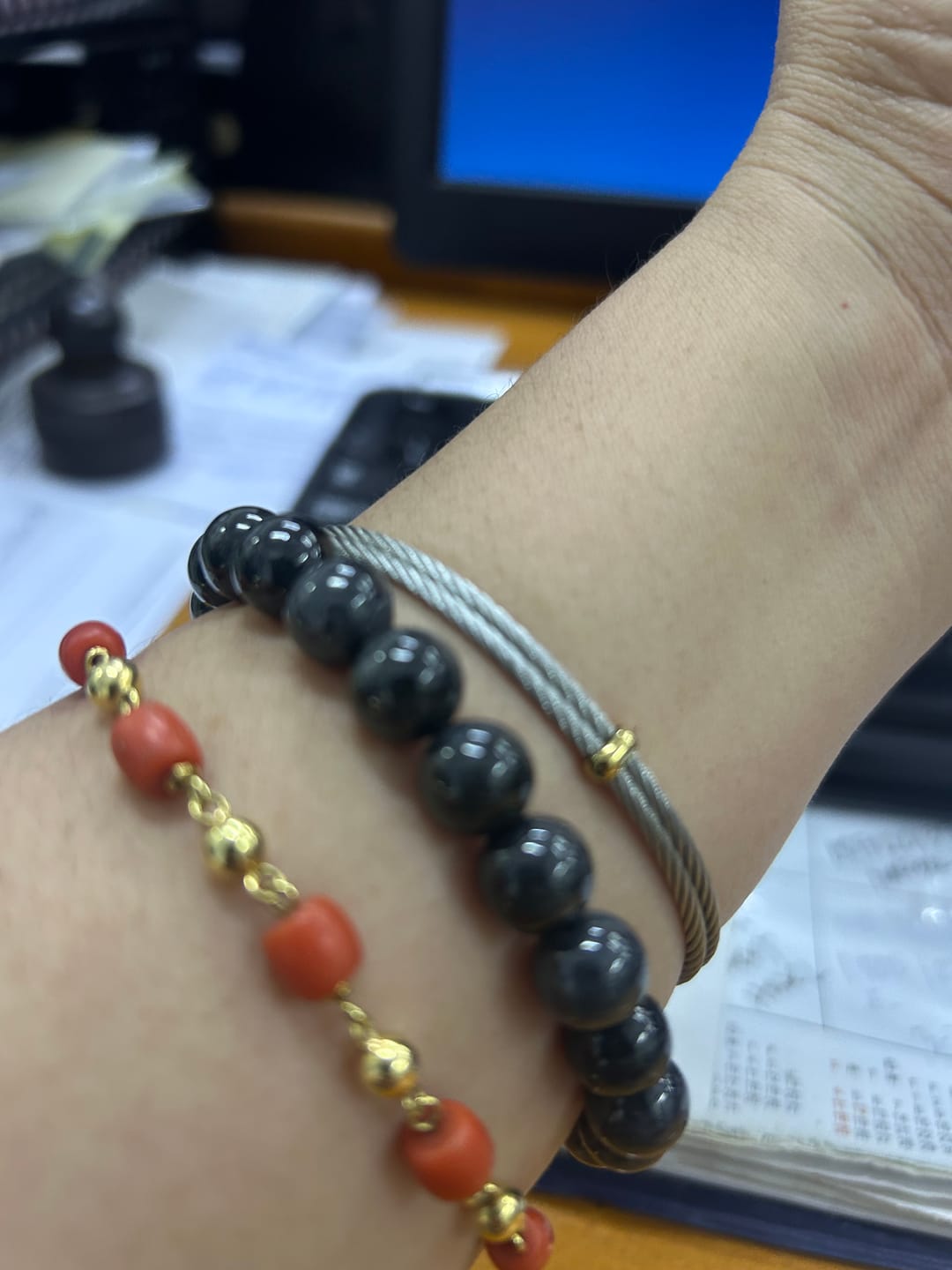 Customer photo review of Premium Black Jade for Wealth, Health & Strong Protection