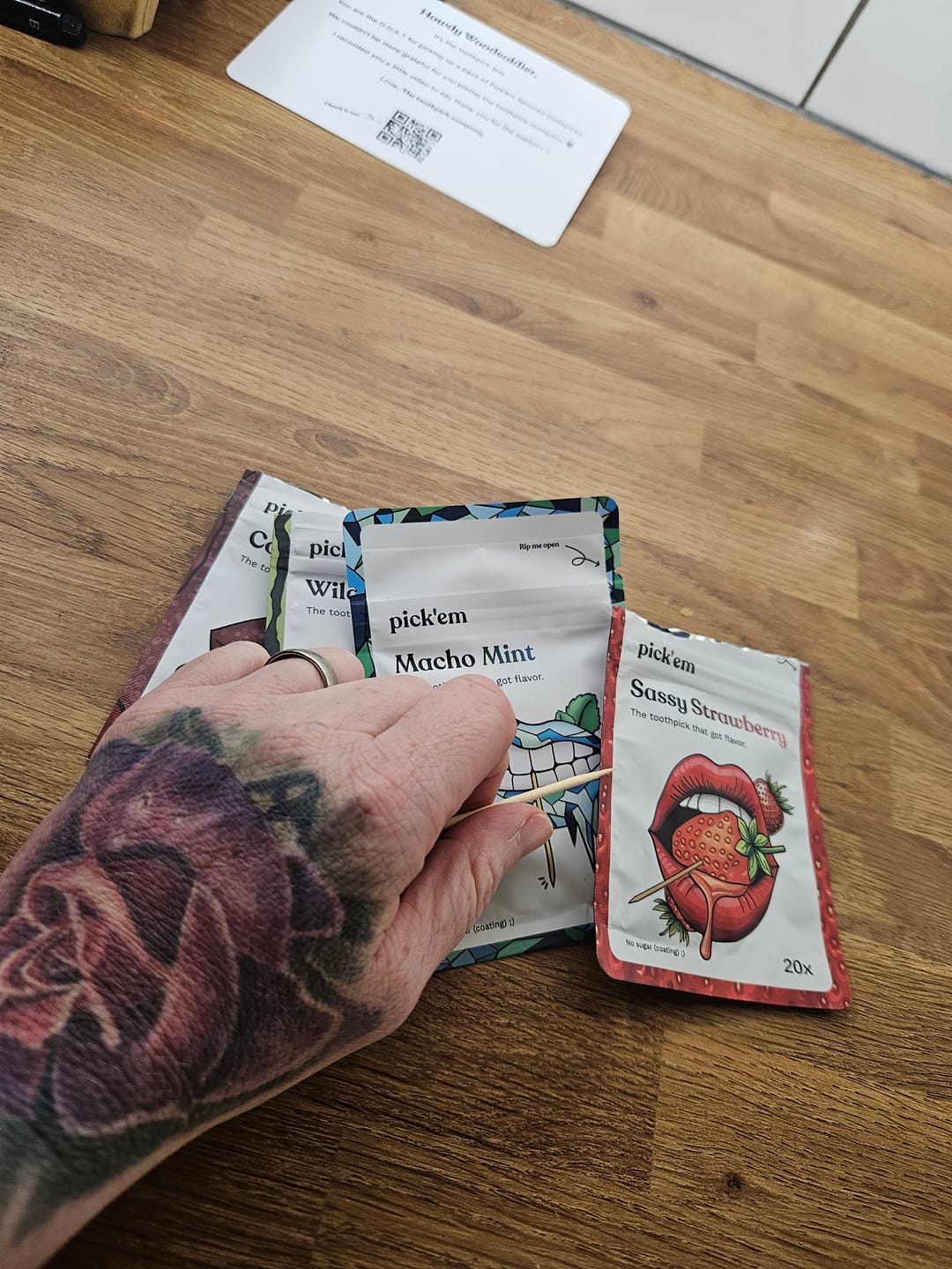 Customer photo review of 6-Pack XXL Flavor Combo