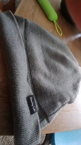 Customer photo review of FaradayLabz™ Silver EMF Blocking Beanie