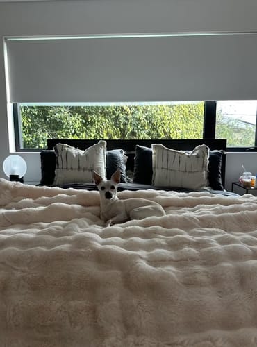 Customer photo review of Premium Kuscheldecke