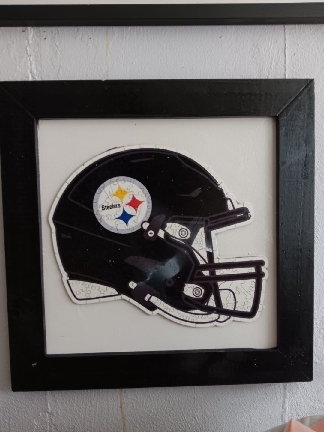 Customer photo review of Pittsburgh Steelers™ Helmet - Wooden Puzzle