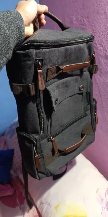 Customer photo review of Sac à Dos de Voyage Vintage <br>Nomade